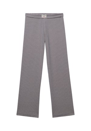 Superdry & Co, SUPERDRY ATHLETIC ESSENTIALS STRIPE JERSEY TROUSERS.. - Stoffhose - standard navy pink stripe