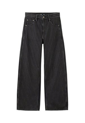 Mango, ADULT - Vaqueros holgados - black denim