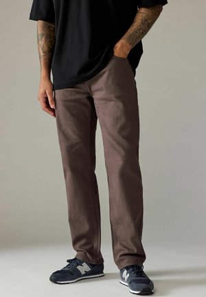 Next VINTAGE - REGULAR FIT - Vaqueros rectos - dark burgundy washed
