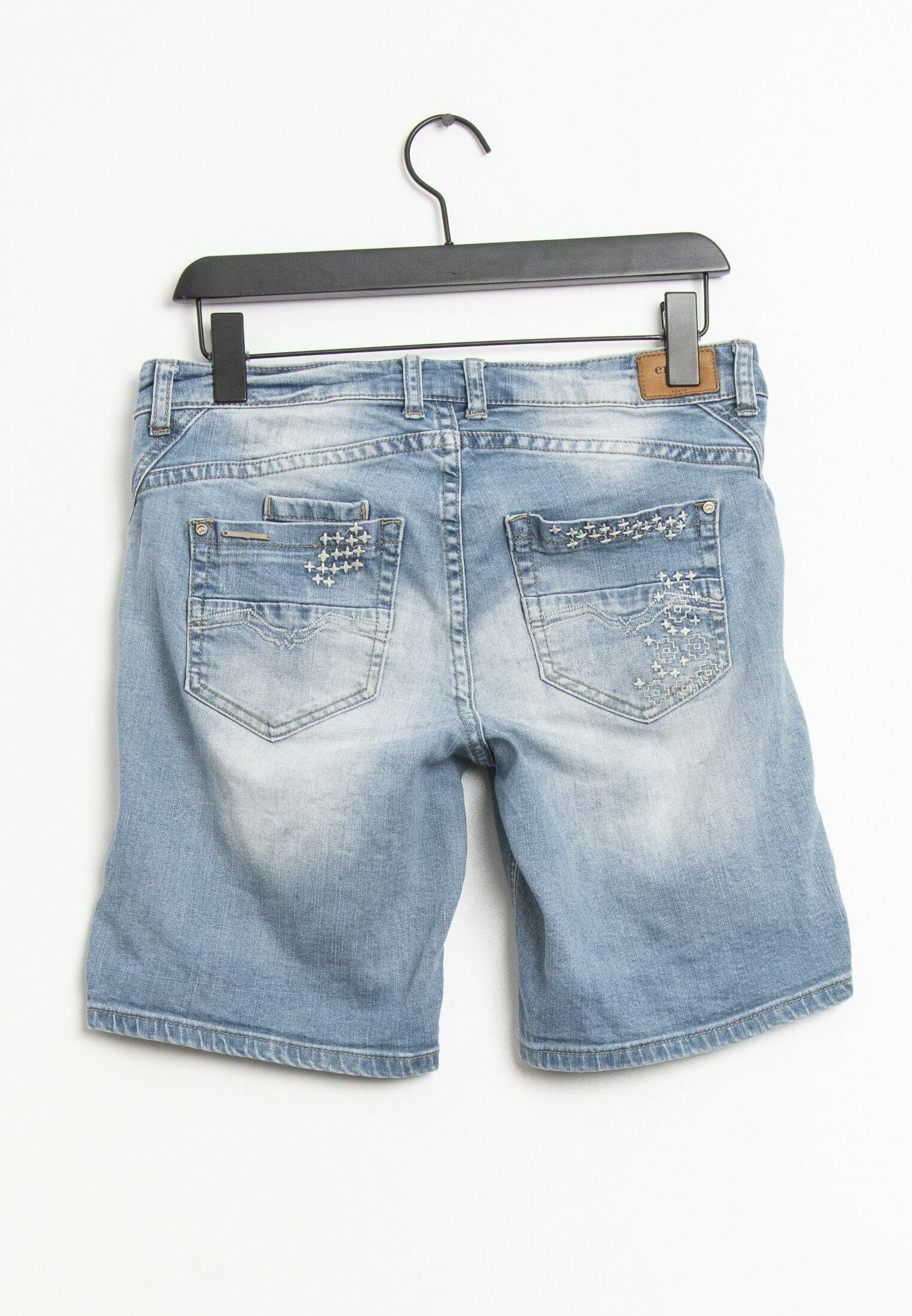 Cream Denim shorts - blue - (Pre-owned 