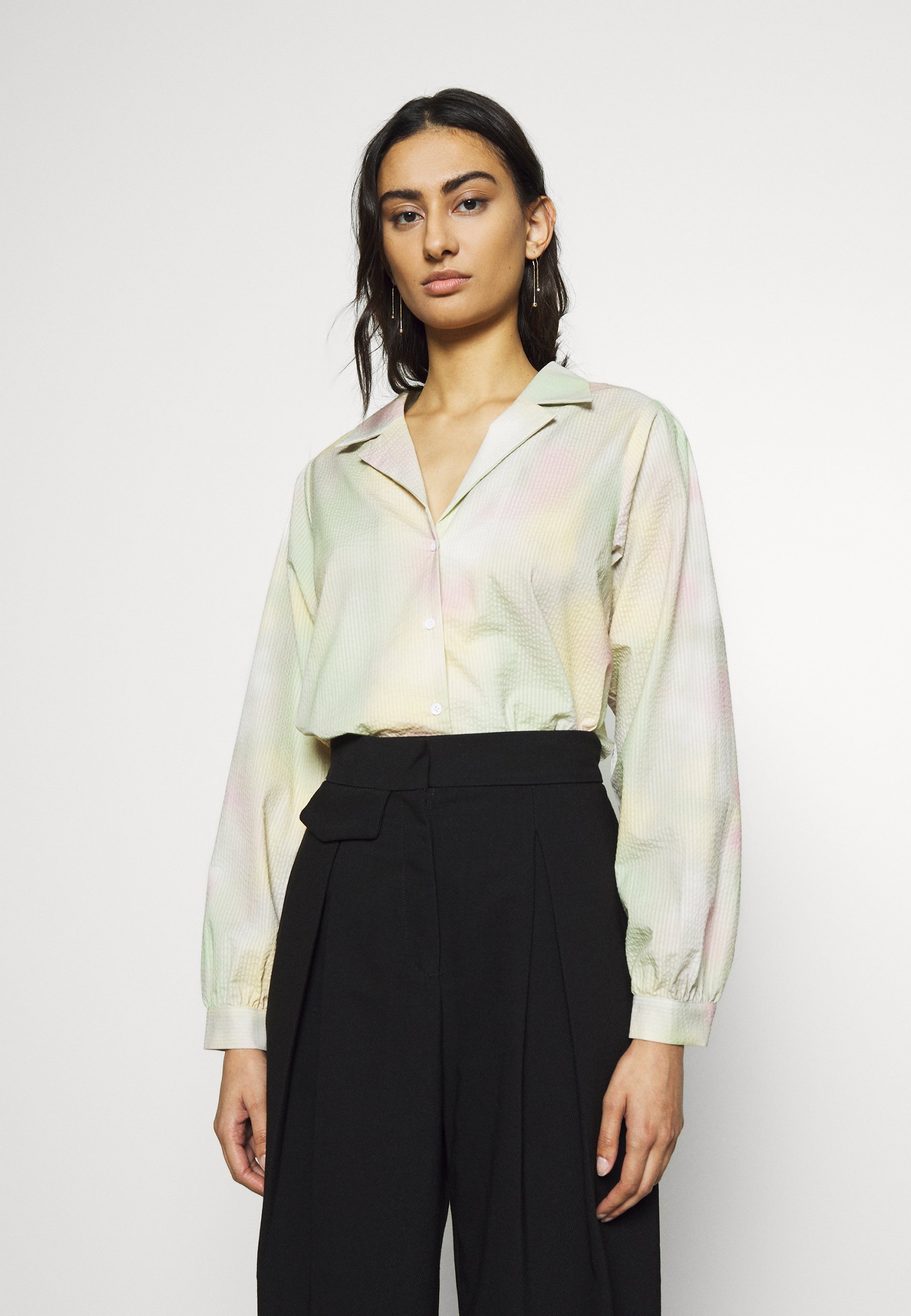 JUST FEMALE Outlet shoppen bij ZALANDO JUST FEMALE SAGO TROUSERS Leren broek pumkin spice