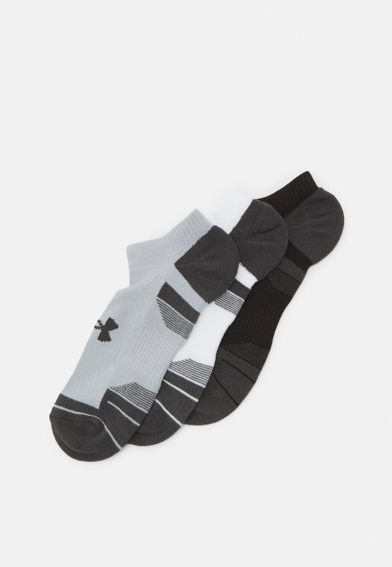 Under Armour - PERFORMANCE TECH UNISEX 3 PACK - Calze sportive - mod gray/white /jet gray, Ingrandire