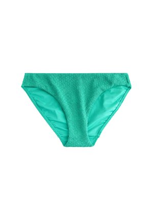 Next, HIGH LEG FIT  - Bikini pezzo sotto - aqua green crinkle