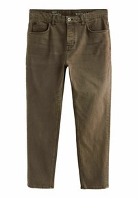 Next REGULAR FIT OVERDYED - Jean droit - brown