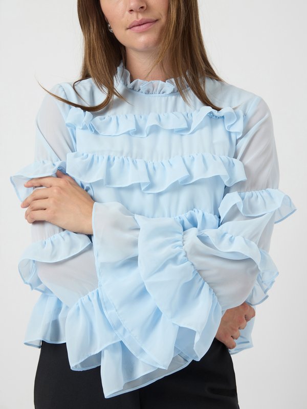 YASZERA  - Blouse - ice water3