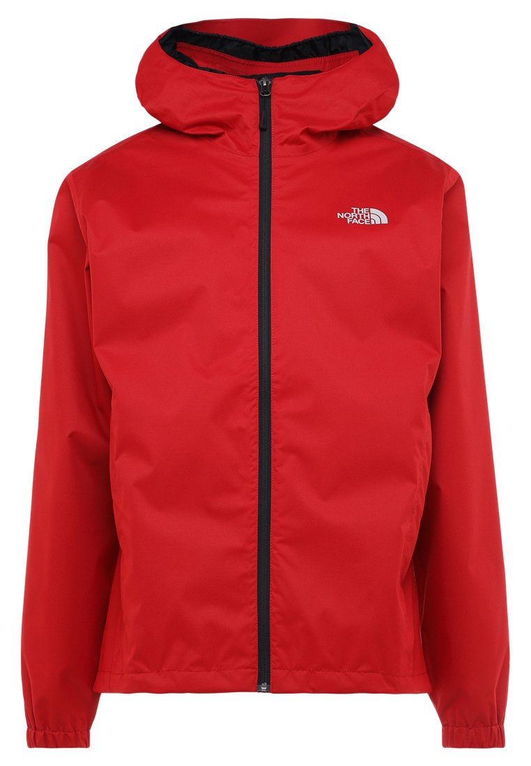 north face quest jacket red