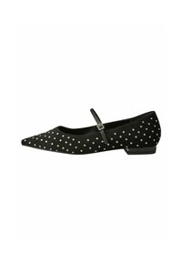 Ballerine con cinturino - black