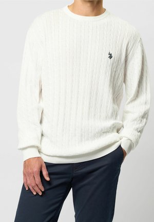 Jersey de punto - white