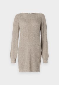 WHITNEY MEGAN L S BOAT NOOS - Jumper dress - cement