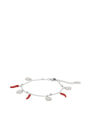 PORTANA CORNETTOE QUADRIFOGLIO - Bracciale - argento