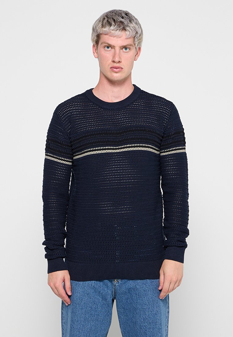 INDICODE JEANS Trui gemêleerd donkerblauw