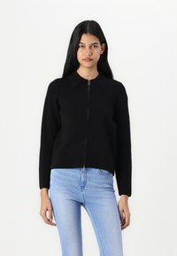 ONLY ONLBARIA ZIP - Cardigan - black