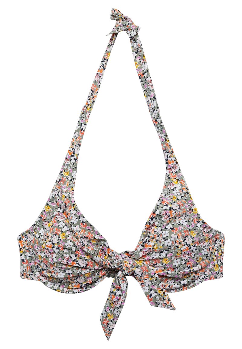 Esprit BikiniTop light khaki/hellgrünmeliert Zalando.de