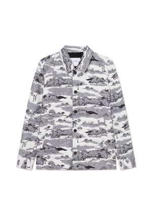 Les Deux JAIDEN RUINS - Shirt - white/black
