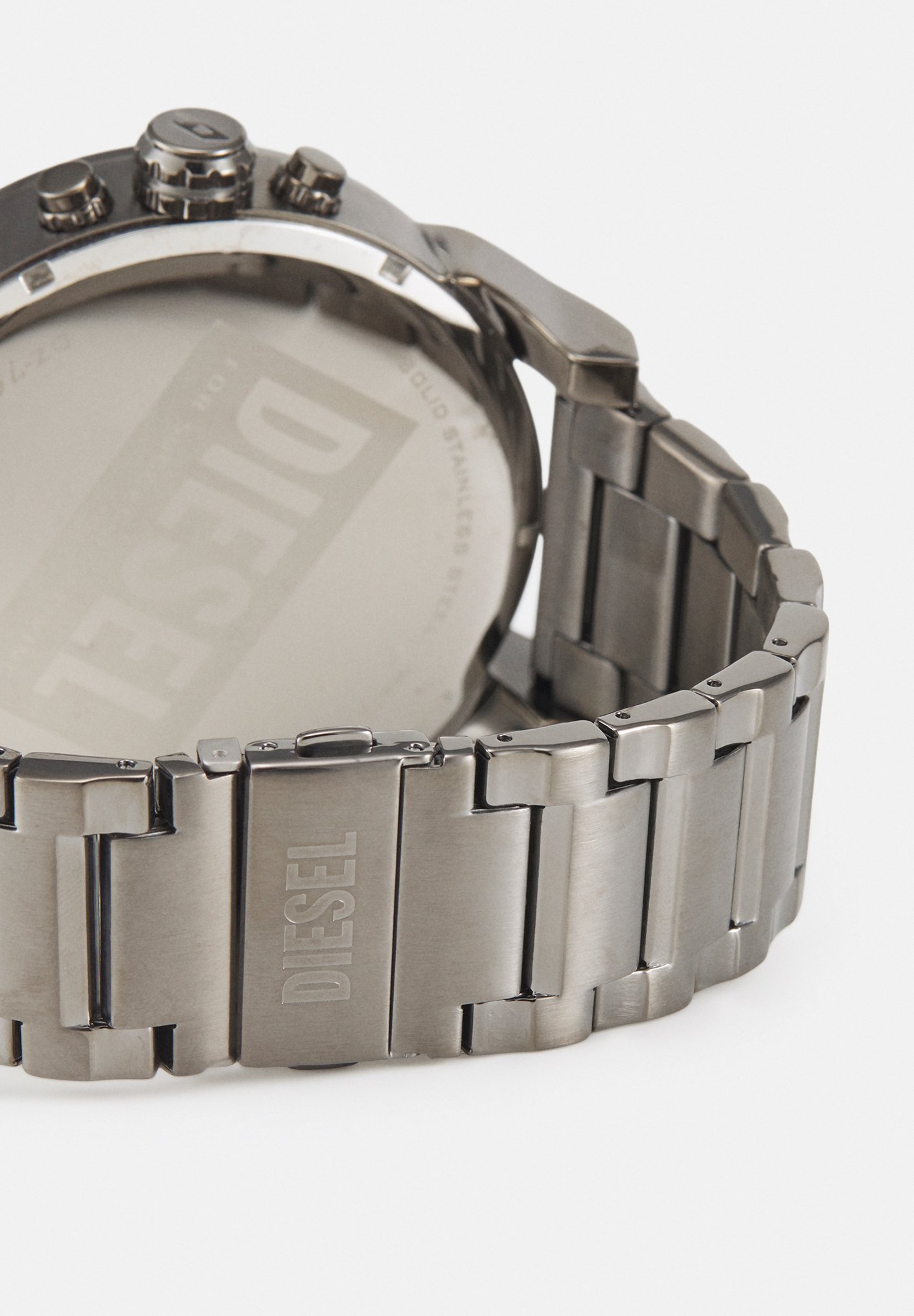 Diesel MR. DADDY - Chronograph watch - gunmetal - Zalando
