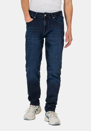 SPIDER - Slim fit jeans - blue black wash