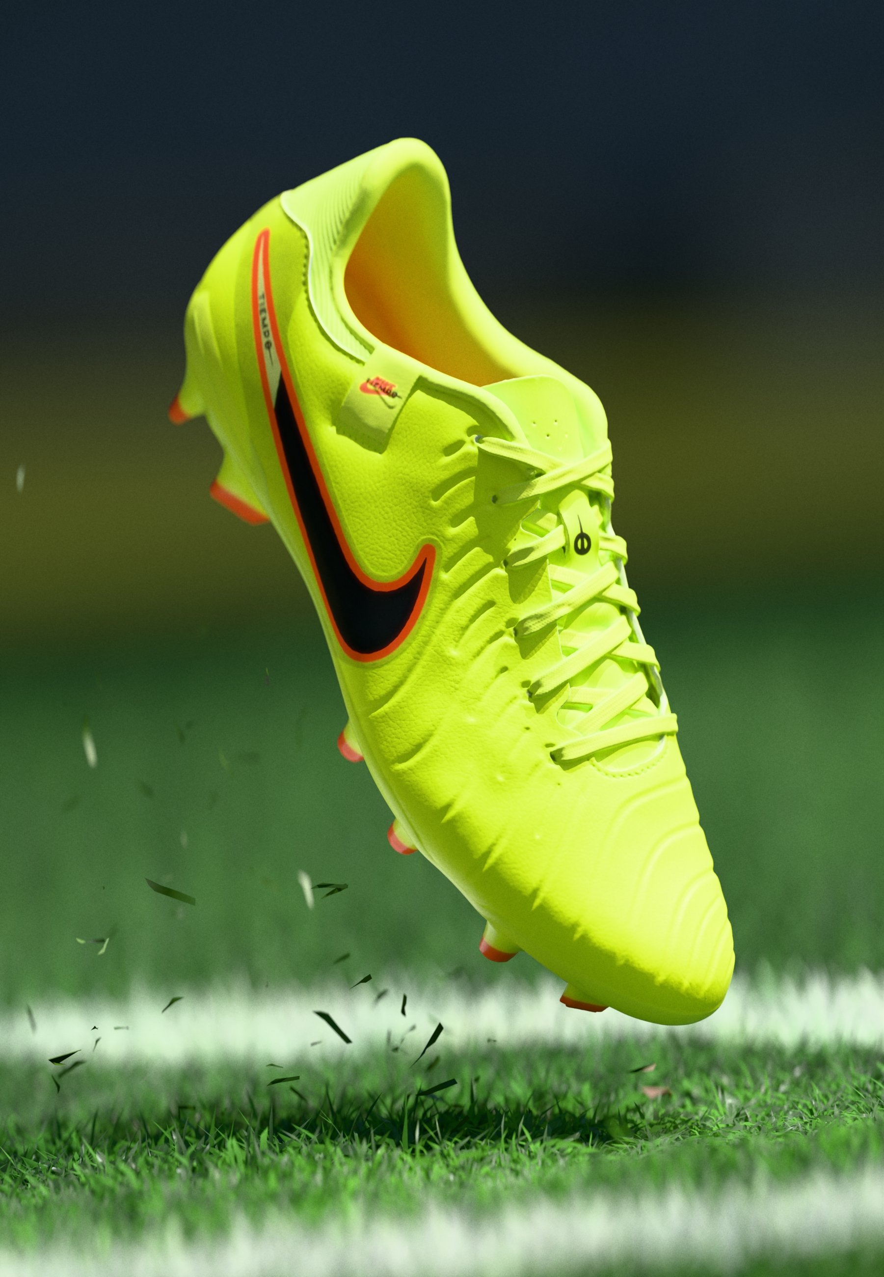 Nike Yellow Soccer Cleats with Neon Swoosh Nike Soccer Cleats Zoom Superfly 9 Academy FG/MG Men main image 2