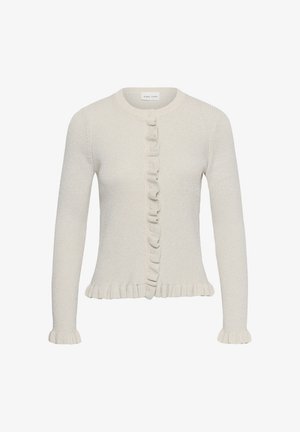 Part Two, DWALAPW CARDIGAN - Gilet - whitecap gray with lurex