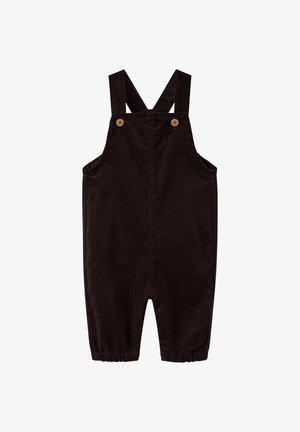 Name it, OVERALLS BAGGY FIT CORDUROY - Salopette - chocolate plum