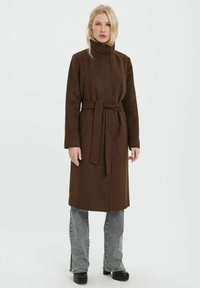 Vero Moda Klassischer Mantel - coffee bean