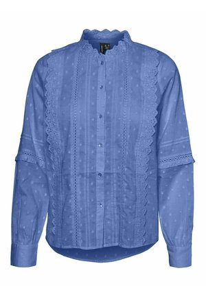 Overhemdblouse - light blue