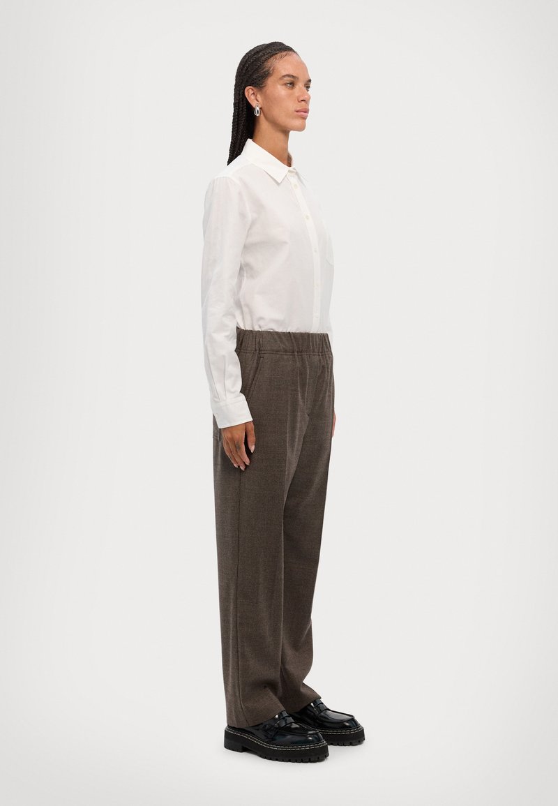 WEEKEND MaxMara HATELEY - Hlače - marrone scuro