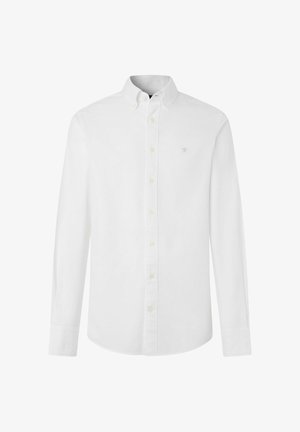 Hackett London, HACKETT LONDON SHIRT ESS GMT DYED OXFORD - Chemise - optic white