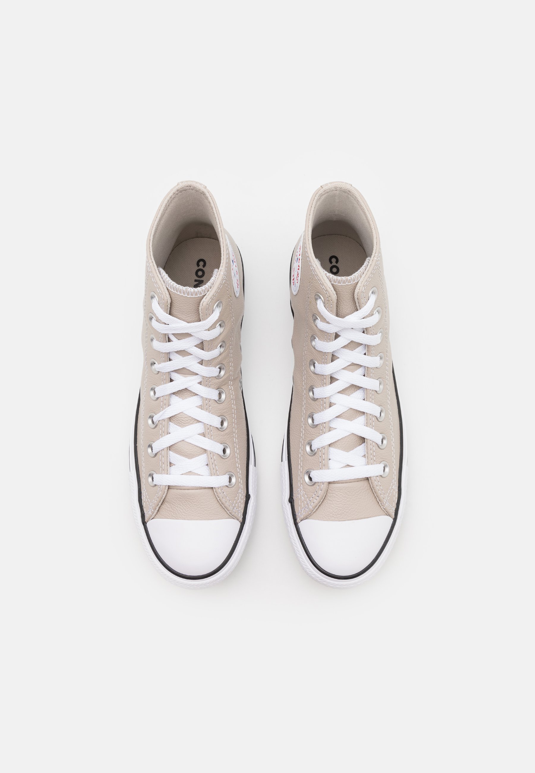 all star hi leather trainers string