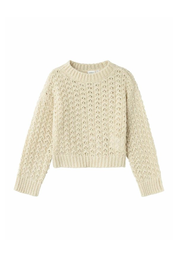 LANGARM - Strickpullover - summer sand
