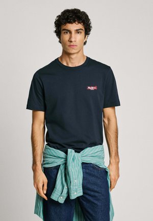 Pepe Jeans CREW NECK - Basic T-shirt - dulwich blue