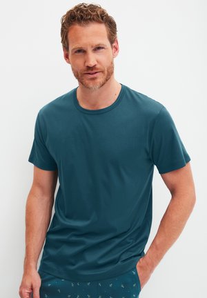 SLEEP FREE KURZARM - Nachtwäsche Shirt - deep petrol