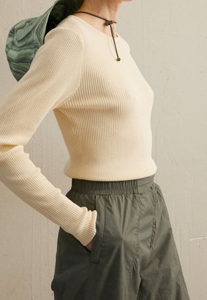 Strickpullover - light yellow
