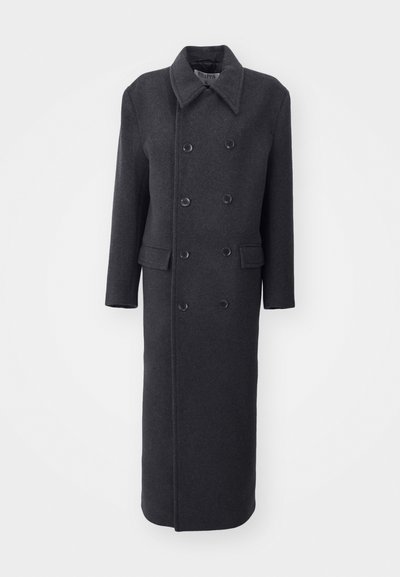 Filippa K DOUBLE BREASTED - Classic coat - anthracite