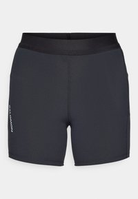 Salomon SENSE SHORT - Short running tights - deep black