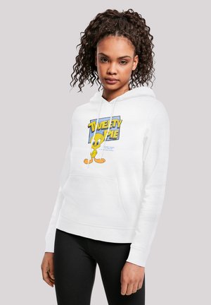 LOONEY TUNES TWEETY PIE - Kapuzenpullover - white