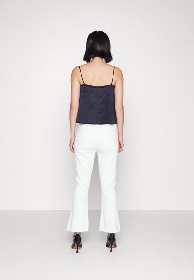 FRAME LE SUPER HIGH CROP MINI CASCADE HEM - Τζιν Bootcut - au natural destruct
