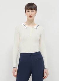 Calliope Langarmshirt - bianco lana