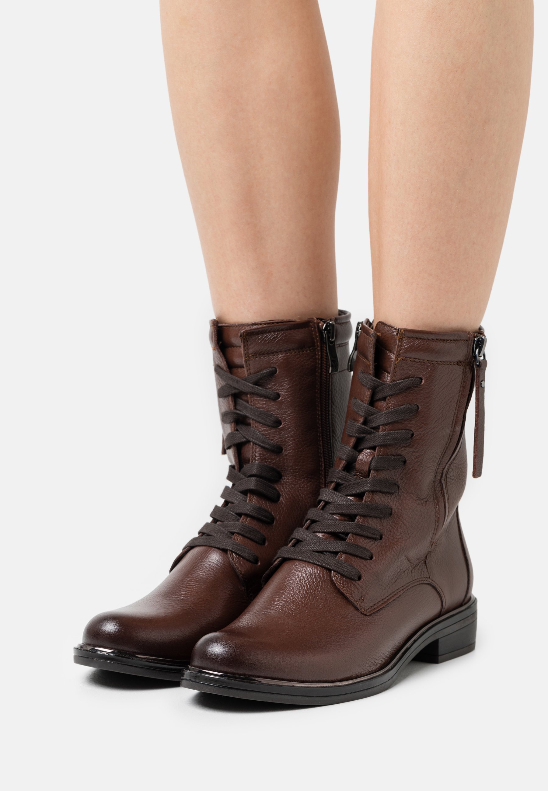 caprice combat boots