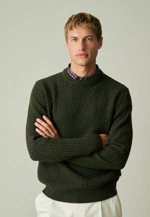 Next, Strickpullover - green