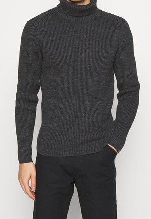 Trui - mottled dark grey