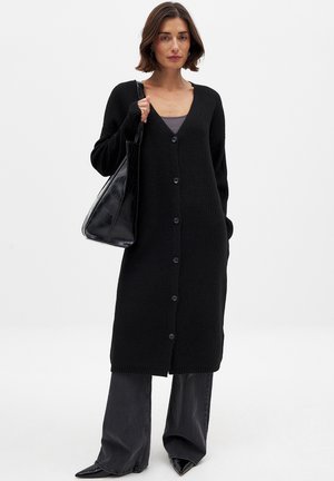 NA-KD MAXI - Gilet - black