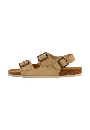 PLAKTON PLATE BAKU - Riemensandalette - tan