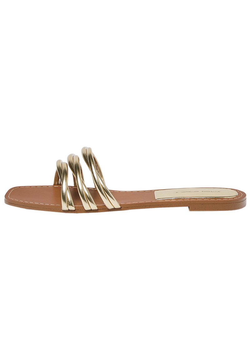 PULL&BEAR Muiltjes goudkleurig