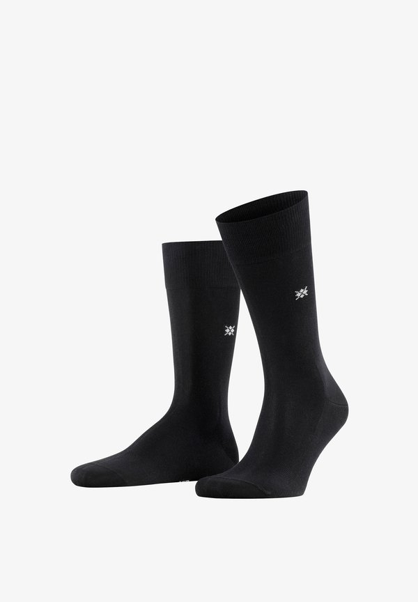 2ER PACK - DUBLIN KURZ LOGO ONE SIZE EINFARBIG - Socks - schwarz