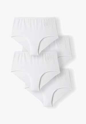 Damart, LOT DE 4 CULOTTES MAXI BRODERIE FANTAISIE 4 PACK - Slip - white