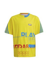 adidas Sportswear X CLASSIC LEGO - T-shirt med print - yellow   bright blue