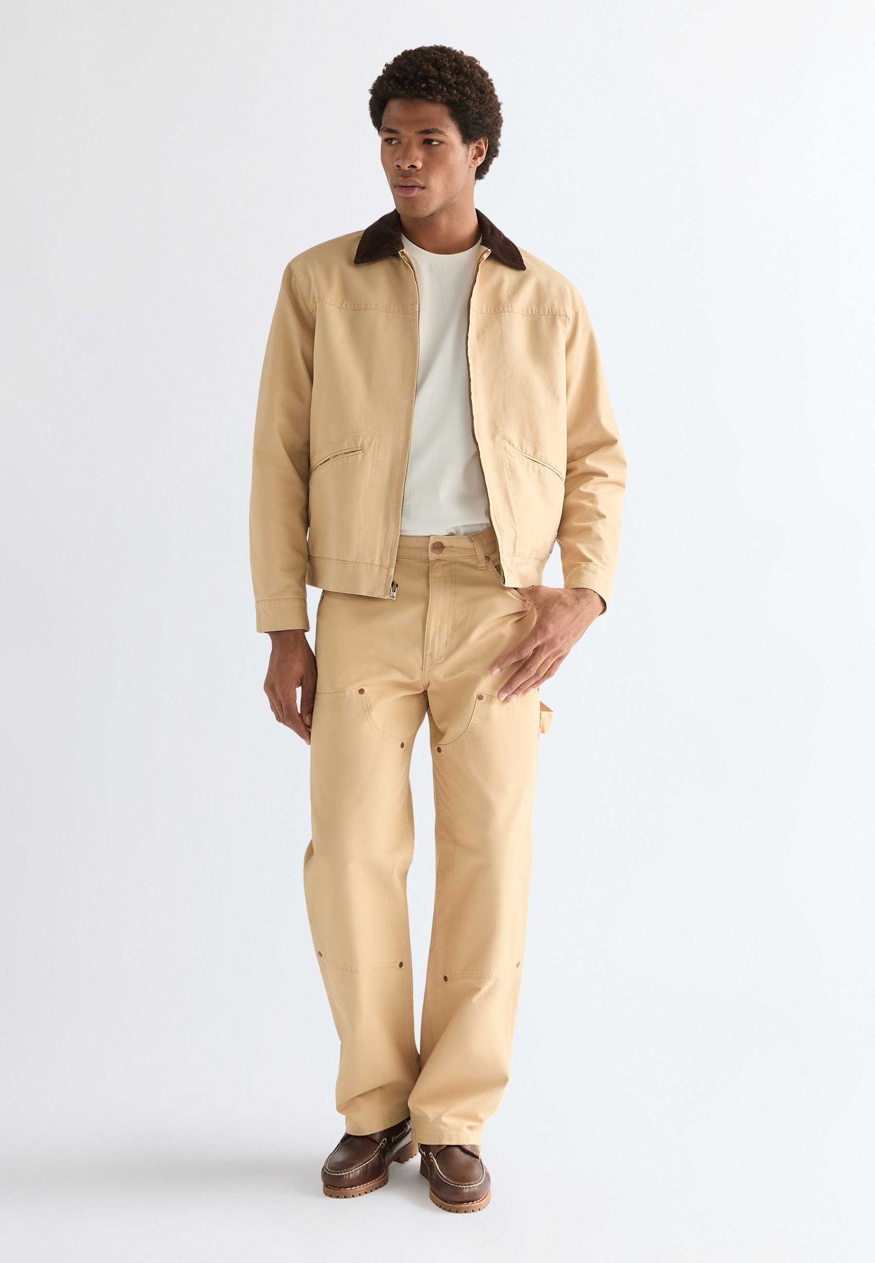 Wrangler TRANSITIONAL JACKET - Light jacket - golden-coloured