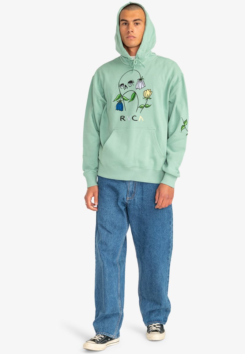 RVCA Sweater groen gemêleerd