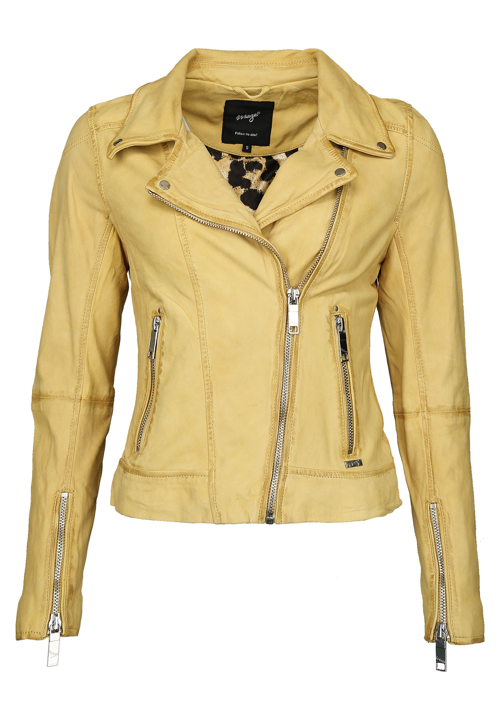 Zalando Vero Moda Lederjacke Gelb Zalando Lederjacken Damen