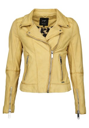 ROMIE - Lederjacke - curry